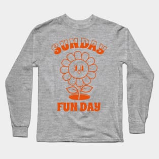 Sunday fun day Long Sleeve T-Shirt